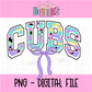 Cubs PNG - Cubs coquette design -  sublimation design - Digital Download