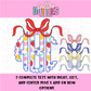 Tutti Frutti Monogram Alpha PNG - Fruit Alpha Sublimation- Digital Download