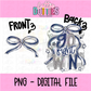 Go Fight Win PNG - Navy & Gray School Spirit - Sublimation - Digital Download