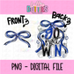 Go Fight Win PNG - Blue & Black School Spirit - Sublimation - Digital Download