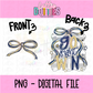 Go Fight Win PNG - Navy & Vegas Gold School Spirit - Sublimation - Digital Download