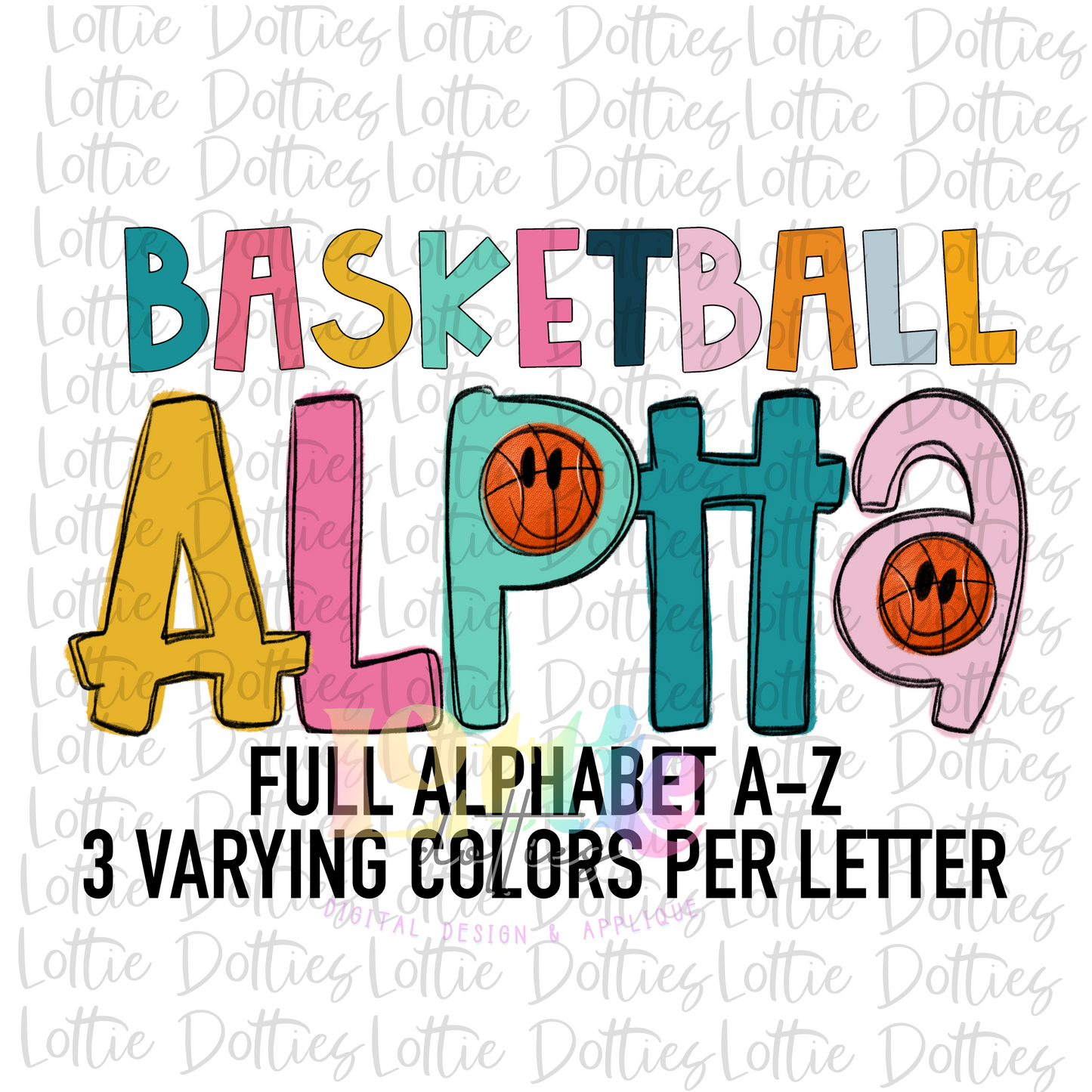 Basketball Smiles Alpha Png - Alpha Pack - Digital Download