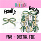 Small town pride PNG - Green & Vegas Gold School Spirit - Sublimation - Digital Download