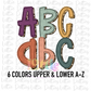 Fall alpha  - Alphabet Clipart - Instant Download  - Alpha Pack