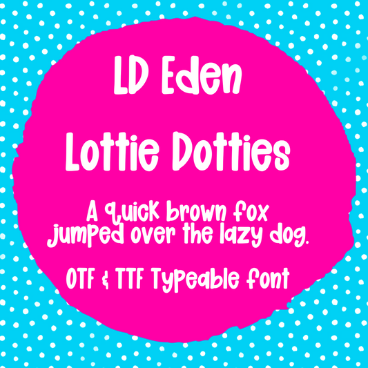 Eden Font - Handwritten Font- true type font - otf and ttf - typeable font