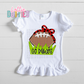 Football Bow - Red & Black Football Bow PNG - Bow Design Sublimation - Digital Download