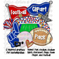 Football Clipart Pack