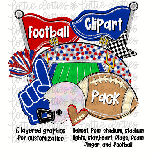 Football Clipart Pack
