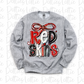 Redskins PNG -  Redskins bow design - Digital Design - Red and Black