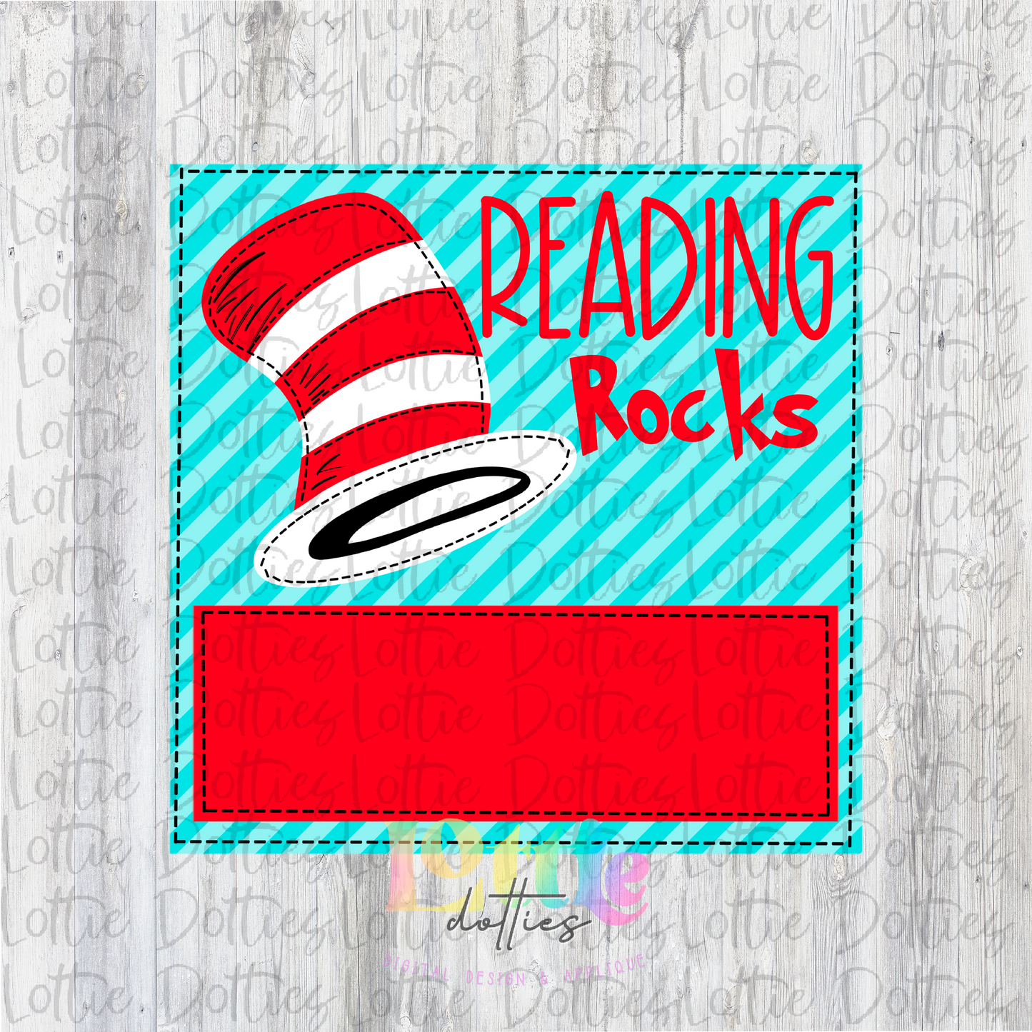 Reading Rocks PNG - Digital Download - Read Across America