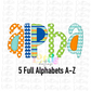 Boy Alpha Pack - Alphabet Clipart - Instant Download  - Alpha Pack