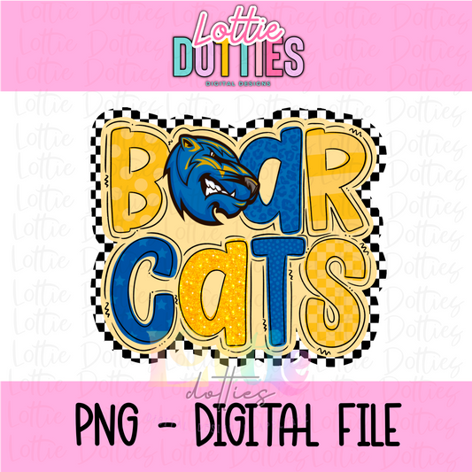 Bearcats PNG - Bearcats -  sublimation design - Digital Download