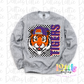 Tigers Png - Tigers Purple & Orange Design - Team spirit design - Digital Download - Hat