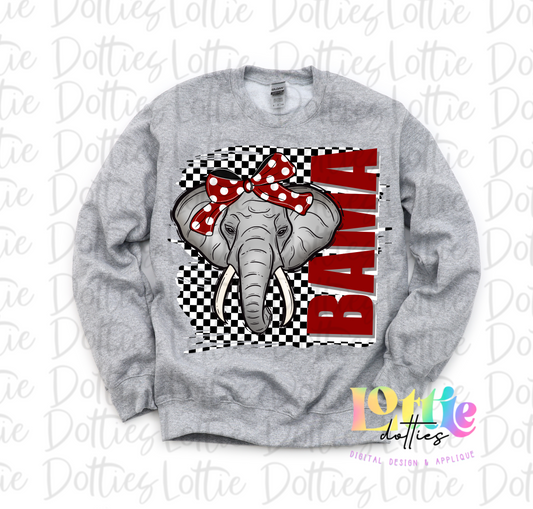 Alabama Png | Alabama Design | Team spirit design | Digital Download | Bow