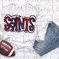 Saints PNG - Saints  Sublimation design - Digital Download - Red and Navy