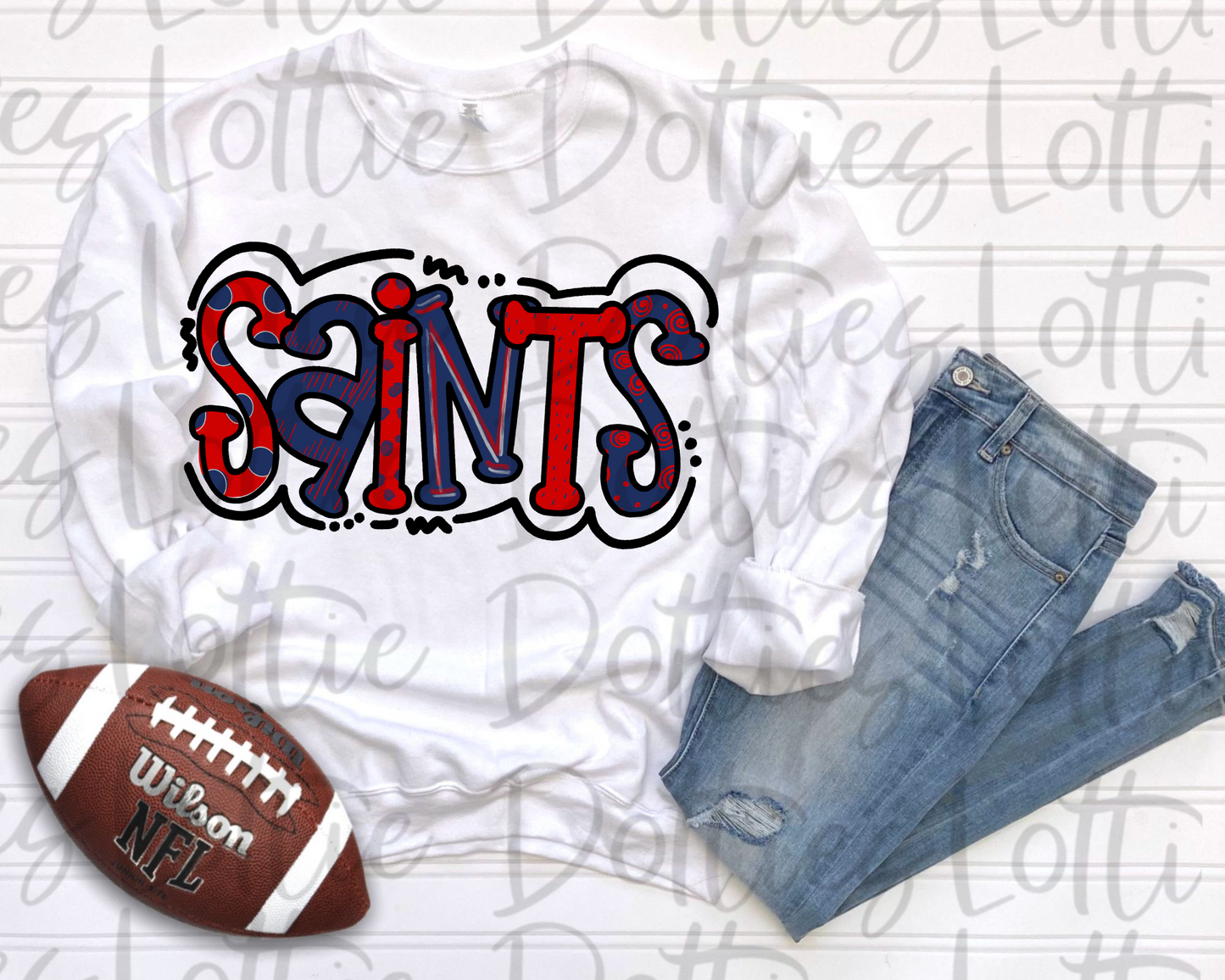 Saints PNG - Saints  Sublimation design - Digital Download - Red and Navy