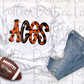 Aces PNG - Aces sublimation design - Digital Download - Orange and Black