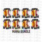 Baseball and Softball Mama of Both Bundle Design PNG - softball - baseball - Digital Download