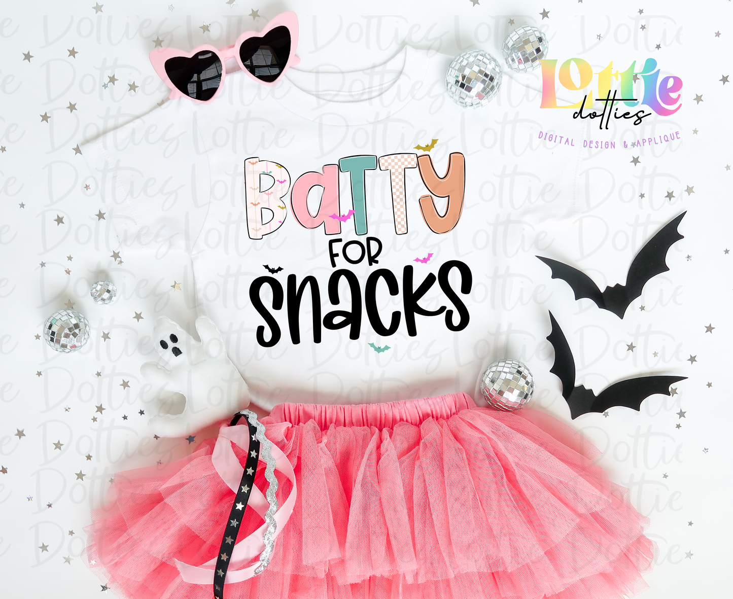 Batty PNG- Halloween Design Sublimation - Digital Download