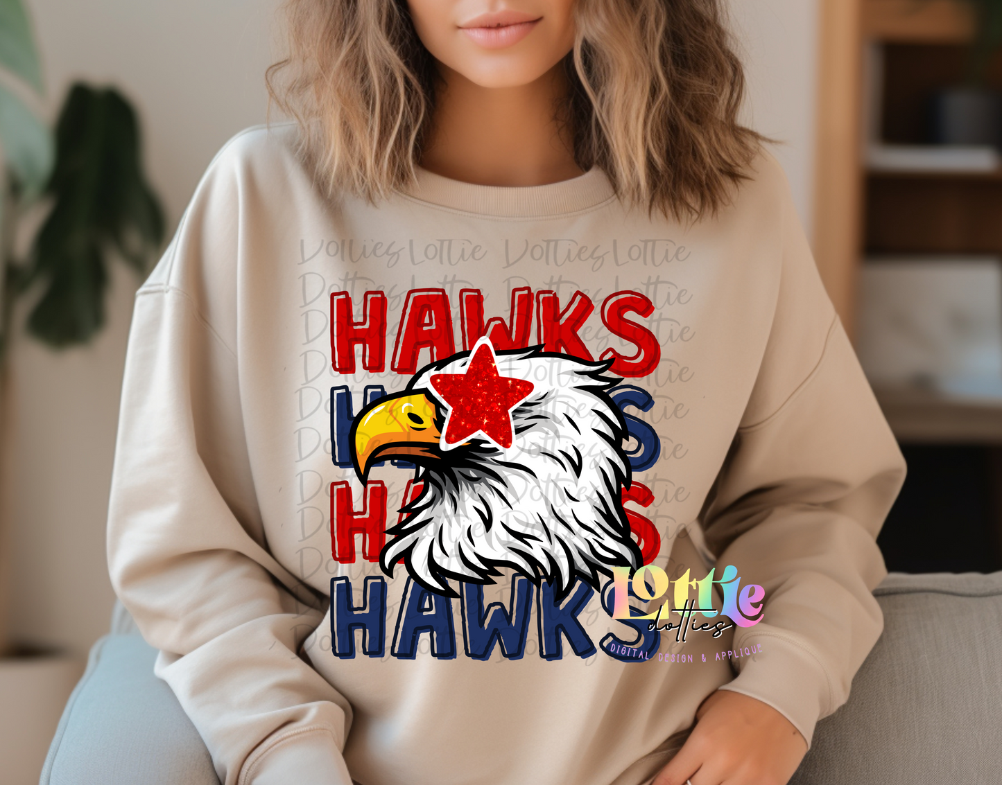 Hawks PNG   - Instant Download - Digital Download - Sublimation Design