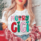 Merry CICI  Png - Christmas Sublimation Design- Digital Download