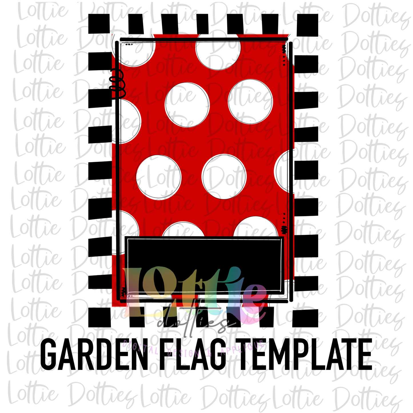 Blank Flag - PNG - Blank  - Sublimation - Digital Download - Red and Black