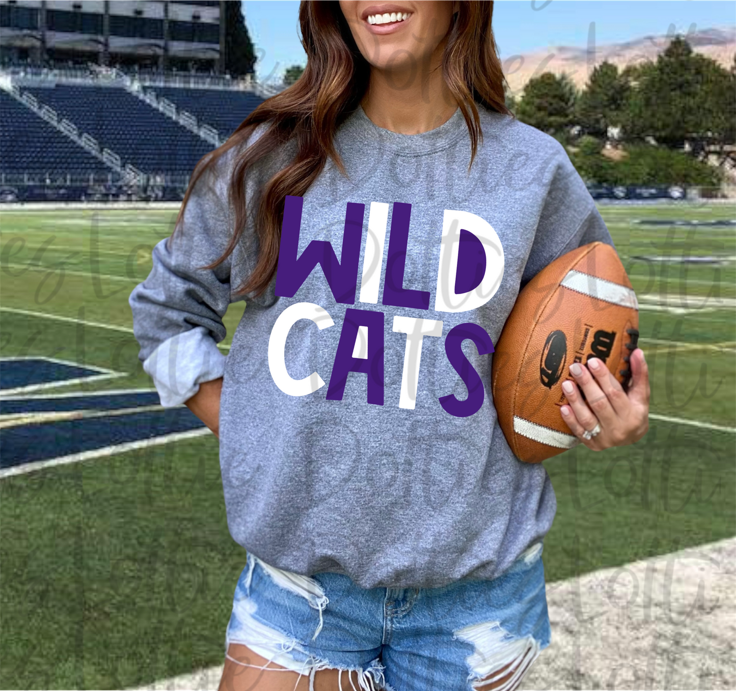 Wildcats  PNG - Wildcats -  sublimation design - Digital Download - Purple and White