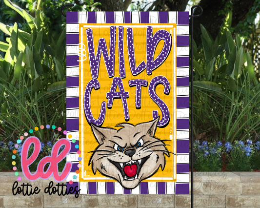 Wildcats Flag  PNG - Wildcats Sublimation design - Digital Download