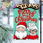 Merry Christmas Flag Png - ￼ Mr. and Mrs. Claus ￼- Christmas Sublimation Design- Digital Download