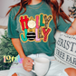 Holly Jolly Png - Christmas Sublimation Design - Digital Download