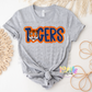 Tigers PNG - Tigers sublimation design - Digital Download - Navy and Orange