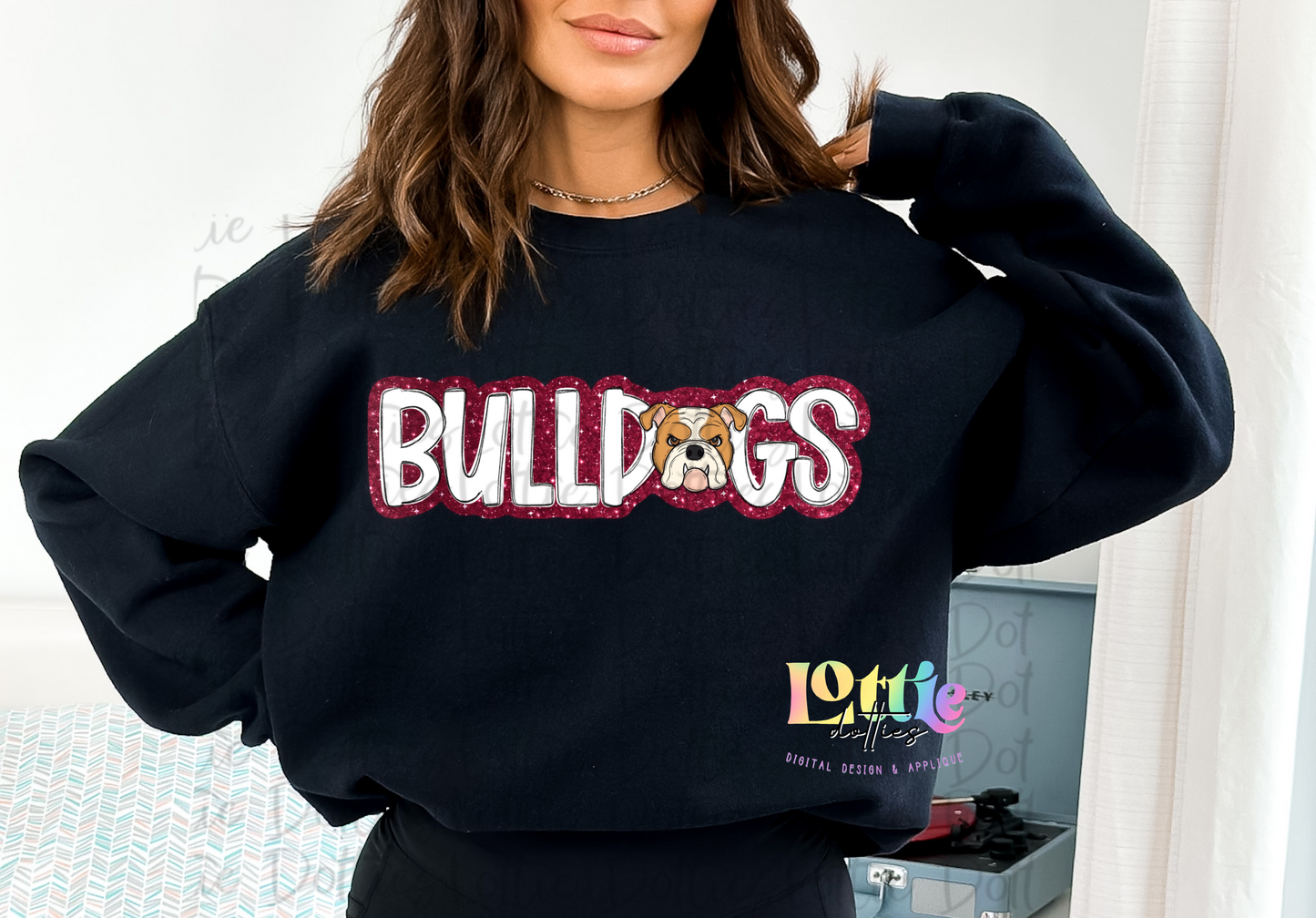 Bulldogs PNG - Bulldogs - sublimation design - Digital Download - Maroon