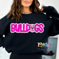 Bulldogs PNG - Bulldogs  -  sublimation design - Digital Download - Pink