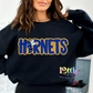 Hornets PNG -  Hornets   -  sublimation design - Digital Download - Blue and Gold