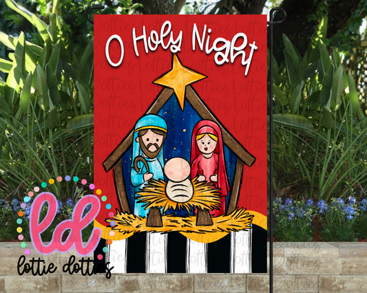 Nativity Flag PNG - Nativity Sublimation - Digital Download