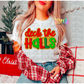 Deck The Halls PNG- Christmas Design Sublimation - Digital Download