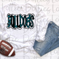 Bulldogs PNG - Bulldogs Sublimation design - Digital Download - Teal and Black