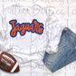 Jaguars  PNG -  Jaguars sublimation design - Digital Download - Royal and Orange