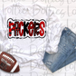 Packers Png - Mascot  Sublimation Design - Digital Download - Red and Black