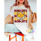 Bobcats PNG - Bobcats  sublimation design - Digital Download - Maroon and  Gold