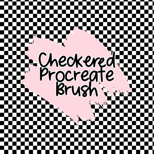 Procreate Brush - Checkered Brush