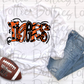 Tigers  PNG - Tigers Sublimation design - Digital Download - Orange and Black