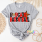 Bobcats Basketsball PNG - Bobcats sublimation design - Digital Download - Red and Black