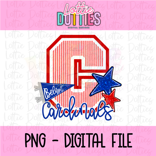 Cardinals PNG | Cardinals design | Digital Download