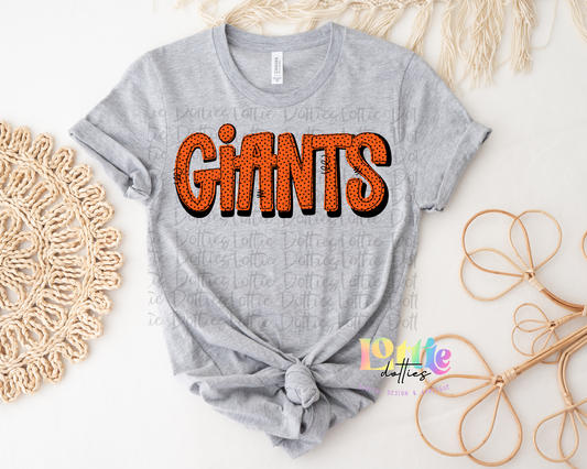 Giants PNG - Giants Sublimation - Digital Download - Red