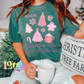 Dreaming of A Pink Christmas PNG - Christmas Sublimation - Digital Download