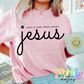 Just A Girl Who Loves Jesus PNG - Religious Sublimation - Digital Download