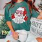 Santa PNG - Christmas Sublimation - Digital Download - Hippie Santa