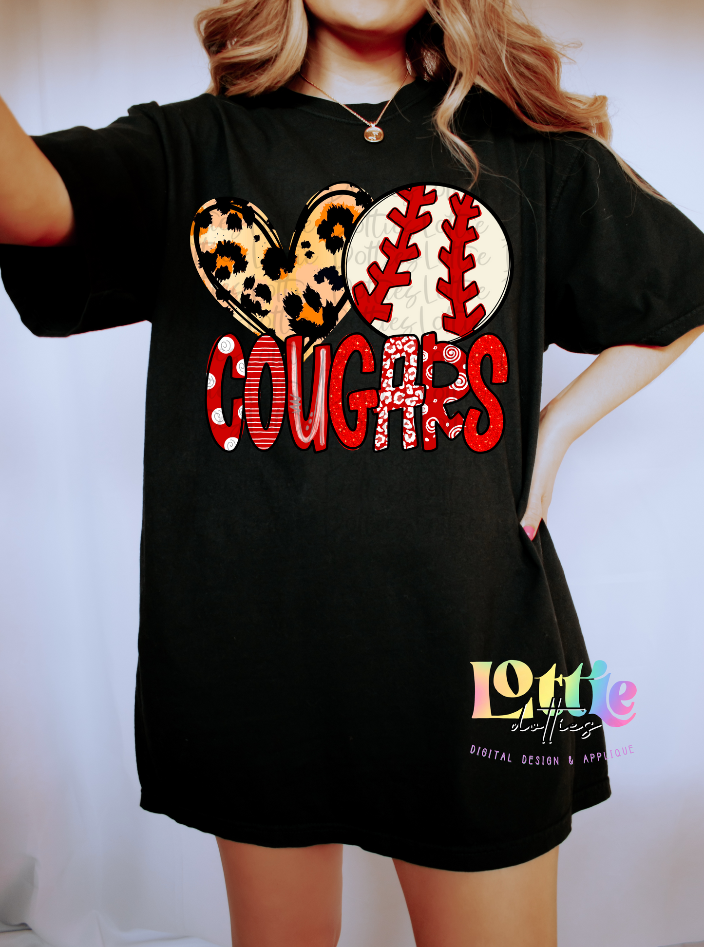 Love Baseball  Cougars  Png - Cougars Baseball Sublimation  -  Digital Download