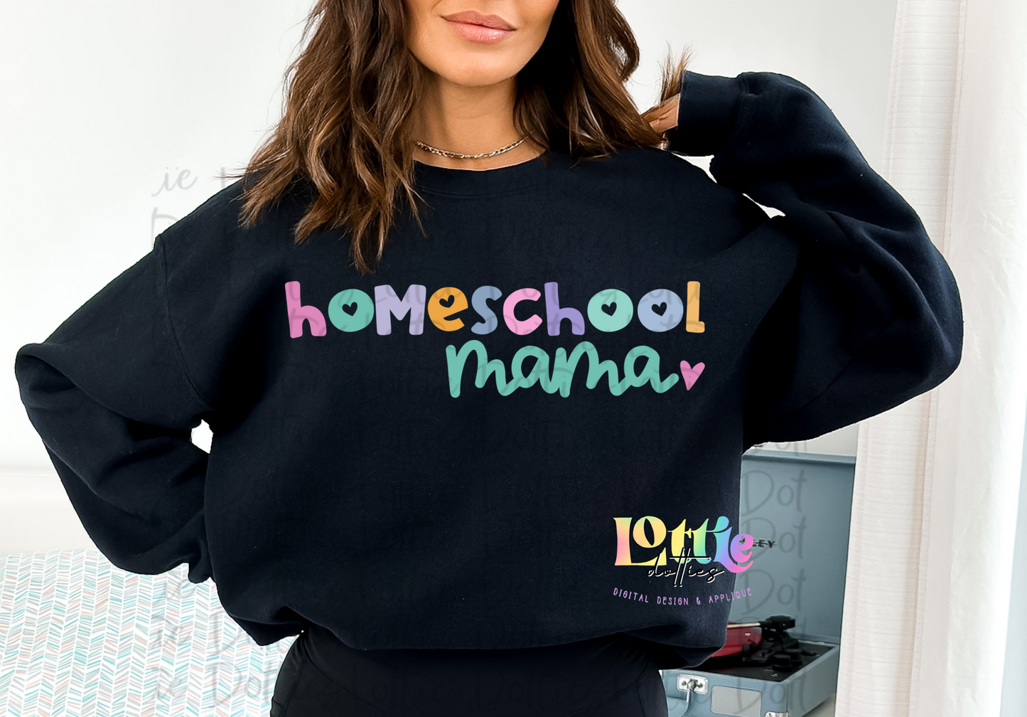 Homeschool Mama PNG - Homeschool Sublimation - Digital Dowload